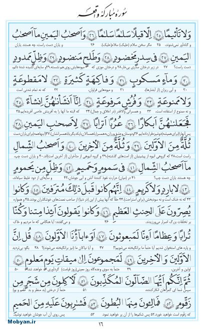 مفاتیح مرکز طبع و نشر قرآن کریم صفحه 16