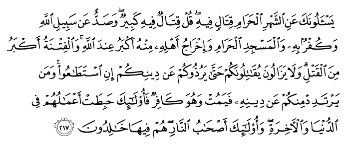 تصاویر آیات قرآن  آیه 224