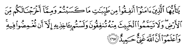 تصاویر آیات قرآن  آیه 274