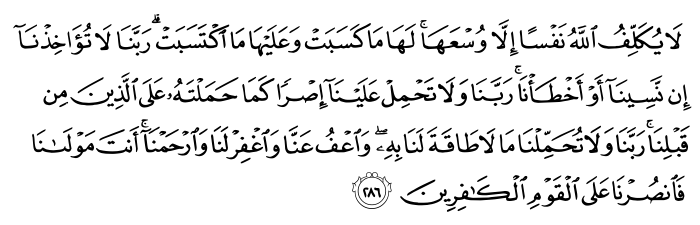 تصاویر آیات قرآن  آیه 293
